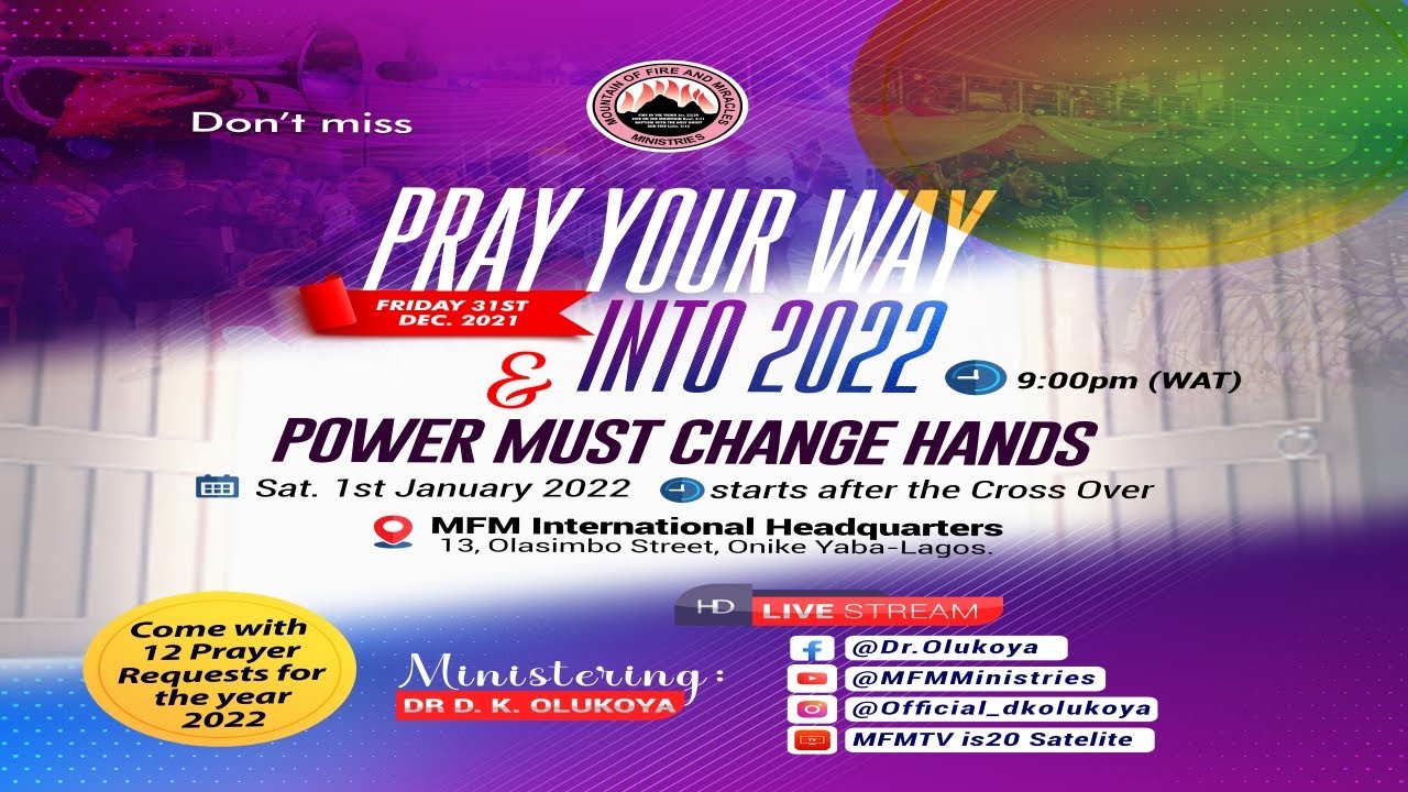January 2022 Power Must Change Hands | MFM PMCH  1st January 2022