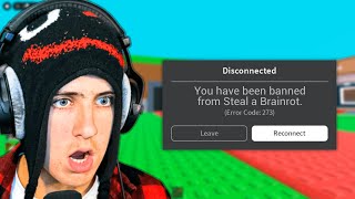 i got banned..