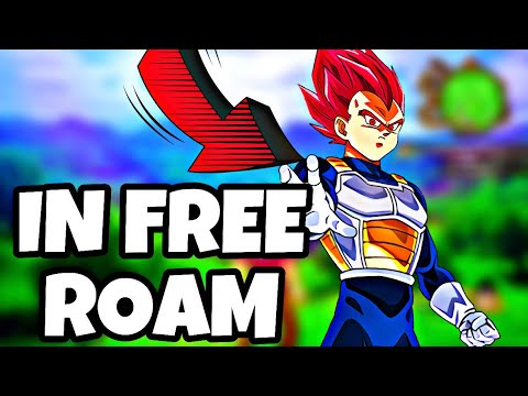 HOW TO TURN SSG IN FREE ROAM - DBZ KAKAROT