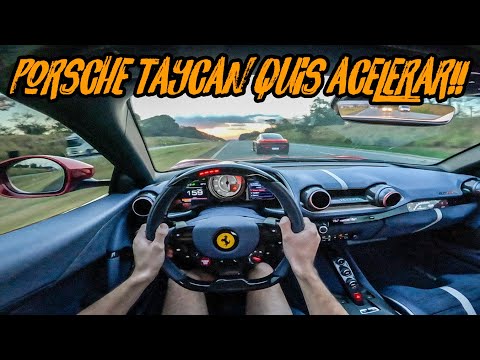 FERRARI 812 GTS COM SECRET WEAPON NA ESTRADA!!🔥 RONCO DE F1