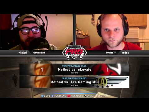Method vs Ace Gaming MSI Game 1 (CEVO-P CS:GO Season 7) - Misled & M3ss