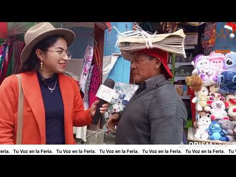 Feria de Guamote 2026, visitamos la. Plaza 24 de Mayo