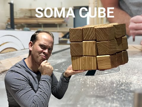How to build SOMA cube puzzle. #shopclass #shopteacher #fun #woodworking #woodpuzzle #somacube