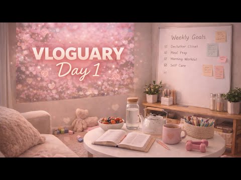 🎀 Welcome to My Pink February | VLOGUARY Day 1 💗  What’s Coming!!