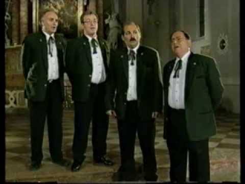 Stille Nacht, heilige Nacht gesungen vom Osttiroler Viergesang
