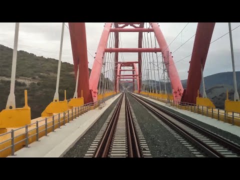 Lianokladi-Palaiofarsalos, New Railway Line, rear view