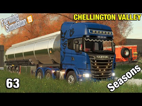 SMART NEW SCANIA R730 Chellington Valley Timelapse - FS19 Ep 63