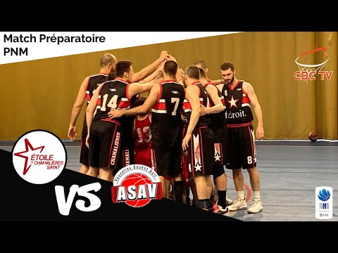 Etoile de Chamalières Sayat vs ASAV Basket | Match Préparatoire | Live