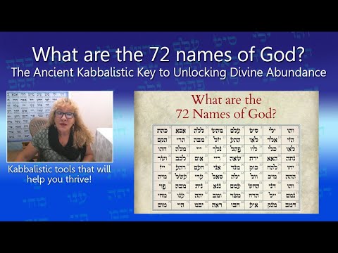 What are the 72 names of God? Learn about this powerful spiritual tool that can transform your life
