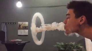 trucos con humo de cigarro electronico / the best tricks with cigar smoke