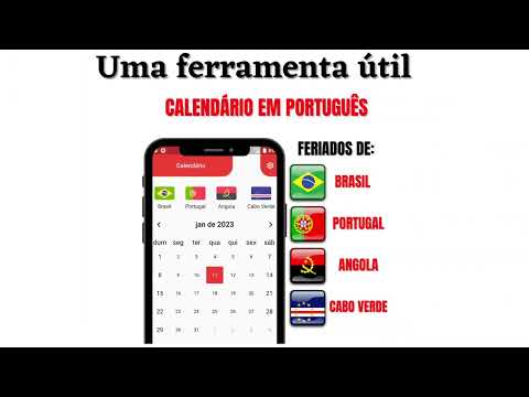 Calendário em Português 2024