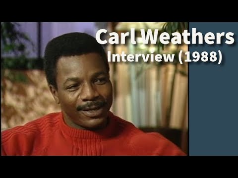 Carl Weathers interview (1988) | The Roy Faires Collection