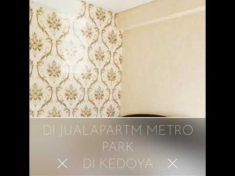 Apartment metro park  2 br  full furnish view pool  low grow