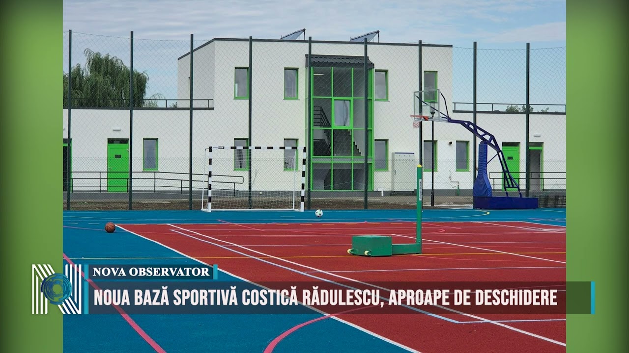 Noua bază sportivă Costică Rădulescu, aproape de deschidere