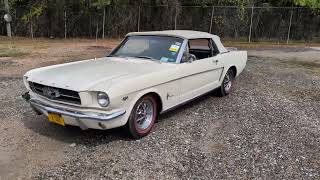 1965 Ford Mustang Convertible K-Code Walk Around and Drive By