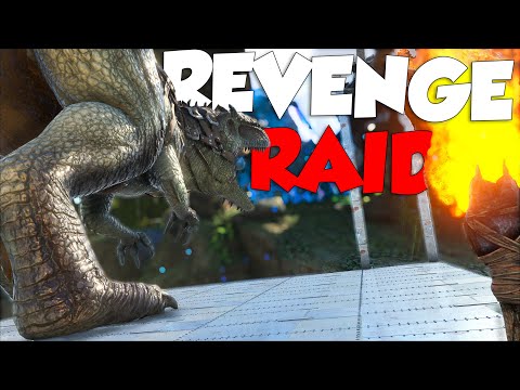 Getting Revenge On The Alpha-Tribe!!! - ARK PvP