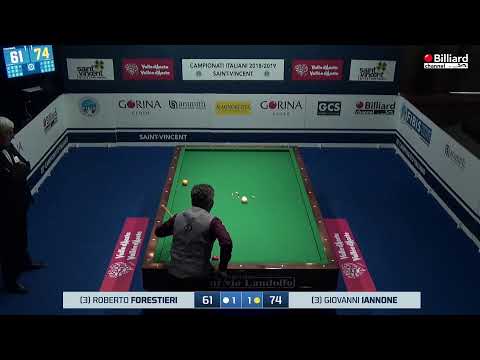 Forestieri Roberto VS Iannone Giovanni - Campionati Italiani 2018/2019