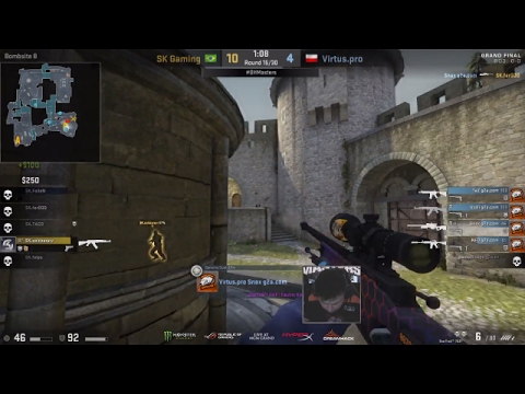 CS:GO - SNAX INSANE AWP 4K VS SK GAMING @DH LAS VEGAS FINAL