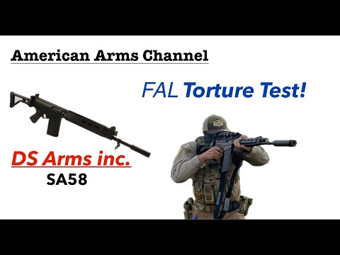 FAL Mud Puddle Torture Test - Range Testing and Commentary (DS Arms SA58)