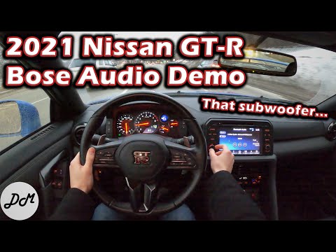 2021 Nissan GT-R – Bose 11-Speaker Sound System Review