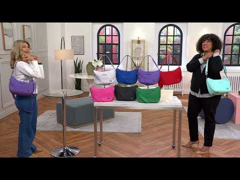 Lug Matte Luxe Shoulder Bag w/ Crossbody Strap - Harmony on QVC