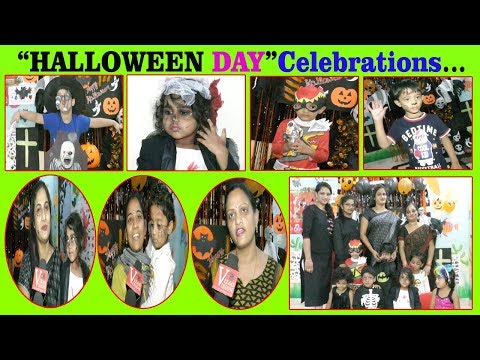 “HALLOWEEN DAY”Celebration by Oxford International Pre School at Muralinagar in Visakhapatnam,Vizagvision..