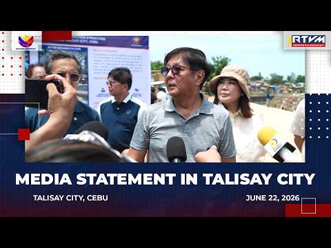 Media Statement in Talisay City
