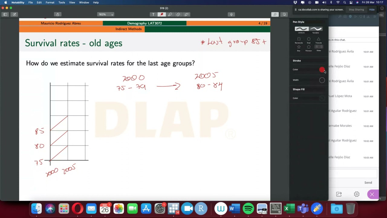 Session 19 - Migration: indirect estimation