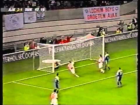 1999 September 16 Ajax Amsterdam Holland 6 Dukla Banska Bystrica Slovakia 1 UEFA Cup
