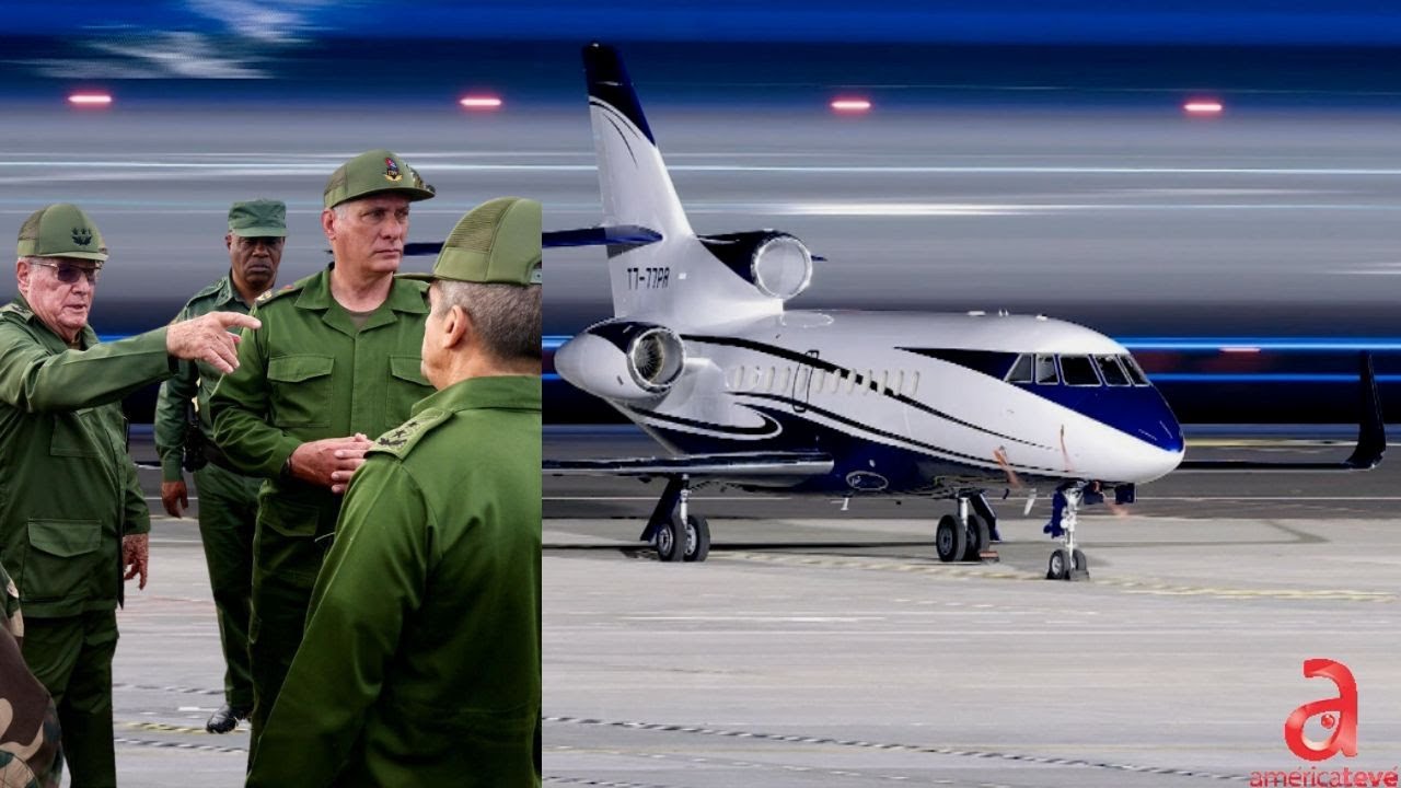 Cuba compra lujoso AVIÓN PRIVADO  para Díaz-Canel en más de $10 millones en medio de su peor CRISIS
