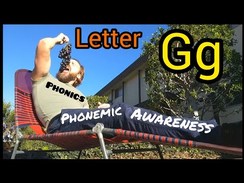 Letter G, Phonics Lesson, Learn Phonemic Awareness, Learning Letter Sounds, Letter Sound Alphabet
