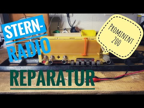 Stern-Radio Sonneberg Prominent 200 Reparatur