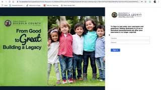 Logging onto Osceola Schools Classlink (English)