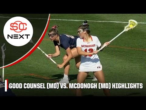 Good Counsel (MD) vs. McDonogh (MD) - GEICO High School Lacrosse Showcase | Full Game Highlights