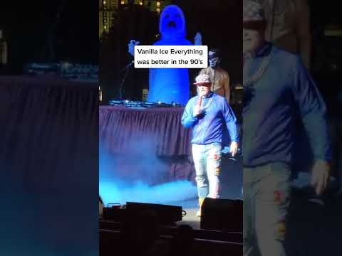 Vanilla Ice Talking about the 90's