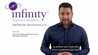 CAN YOU DELETE DATA FROM YOUR DEVICES REMOTELY?