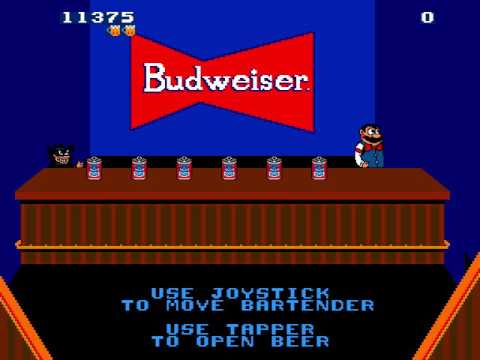 [TAS] Arcade Tapper by £e Nécroyeur in 04:20,07