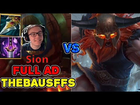 Thebausffs playing CRAZY Game Sion vs Olaf TOP