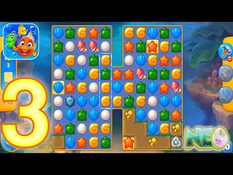 Fishdom: Gameplay Walkthrough Part 3 - Level 9-11 Completed (iOS, Android)