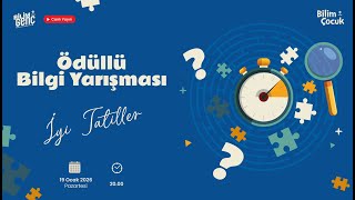 ÖDÜLLÜ  BİLGİ YARIŞMASI (19.01.2026) #canlıyayın