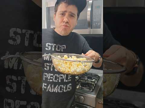 como hacer palomitas de maíz sin microondas, con un simple voladora y la estufa