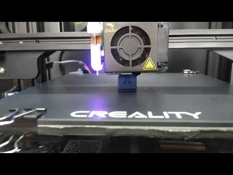 Ender 3 Pro with Klipper Calibration Cube Print (300mm/s speed)