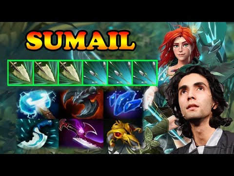 Sumail Windranger mid Silver Edge sneak attack build | Giveaway Pro Gameplay