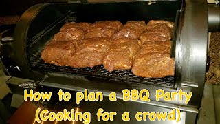 How to Plan a BBQ for a Large Party