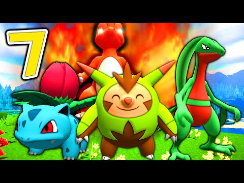 Pixelmon LEAGUE CHALLENGE Roleplay - "GYM ABOVE THE TREES!" - Episode 7 - Minecraft Pokemon Mod