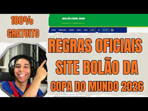 Miniatura do vídeo explicando as regras dos palpites extras