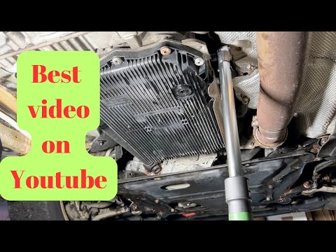 ZF 8hp Transmission fluid change, fast and easy without being scammed with lifetime nonsense fear.