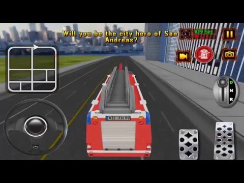 911 Fire Truck Rescue Sim 16 Video