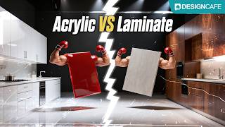 Acrylic vs Laminate Kitchen Design