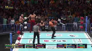 WWE2K18 生放送　WWE VS NJPW